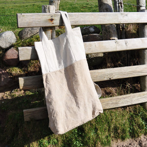 Oversized Linen Tote bag
