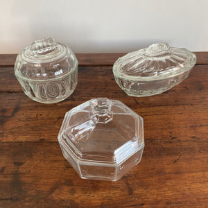 Vintage 1930s French Bonbonnière jars
