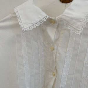 Vintage French white nightshirt XL