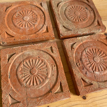 Load image into Gallery viewer, Terracotta tiles - set of 4