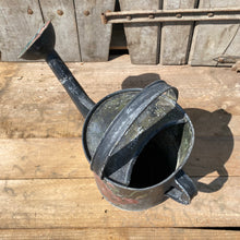 Load image into Gallery viewer, Vintage French Hand painted watering can