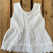 Load image into Gallery viewer, Vintage french cotton broderie dress newborn