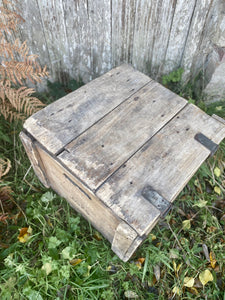 Antique beer crate