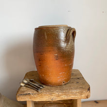 Load image into Gallery viewer, Large Vintage French Sandstone preserving pot