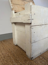 Load image into Gallery viewer, Vintage handmade storage box