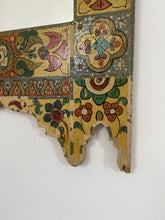 Load image into Gallery viewer, Vintage painted Rajasthani style Mirror