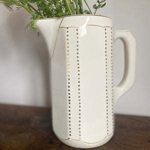 Large vintage french ceramic jug
