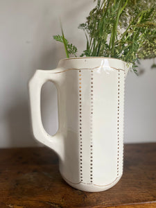 Large vintage french ceramic jug