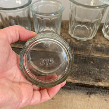Load image into Gallery viewer, Vintage French Jam Jars