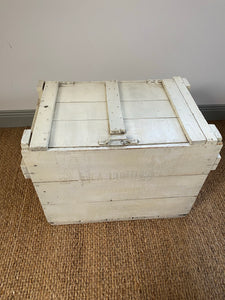 Vintage handmade storage box