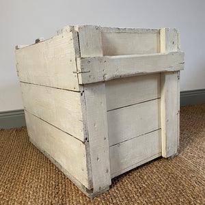 Vintage handmade storage box