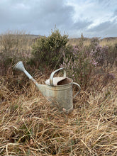 Load image into Gallery viewer, Vintage galvanised watering can
